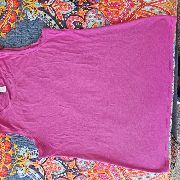 Athleta Women's Tank Tops in Purple, Cream, and Light Green - Picture 4 of 4